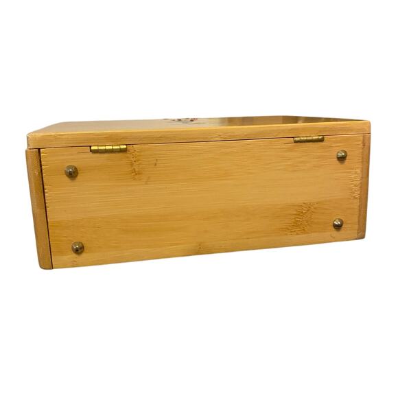 RARE Hula Lula Rex Mardi Gras Ladies Wooden Purse Decorative Bling Handbag - Picture 6 of 16